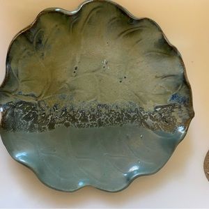 Handcrafted ceramic plate